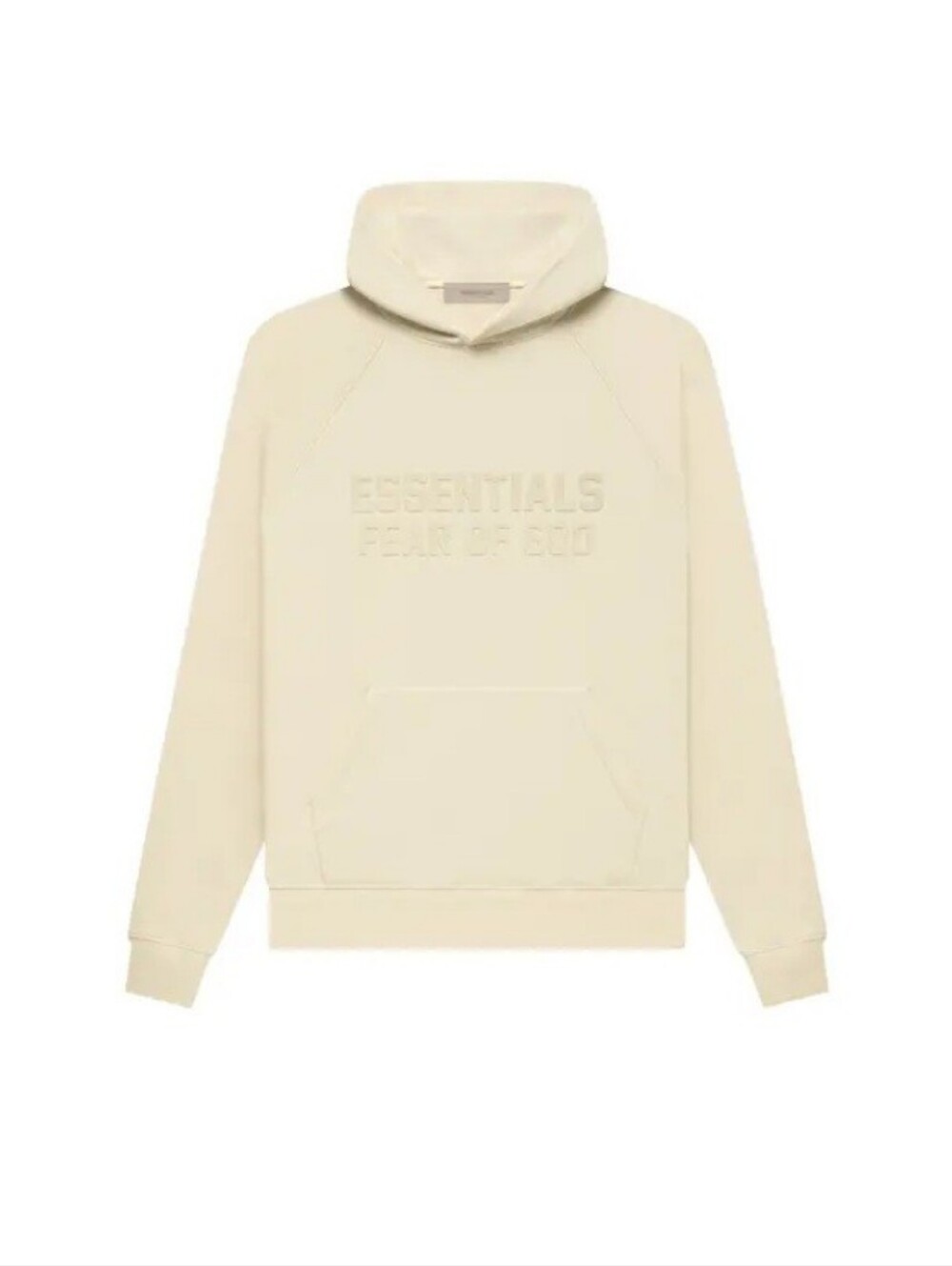 Fear of God Essentials Hoodie 'Eggshell' Men's Size S